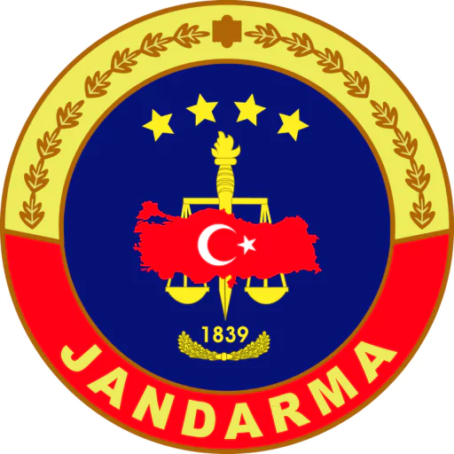 Karataş Tuzla Jandarma Karakol Komutanlığı logosu
